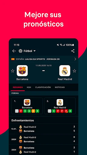 Flashscore: Resultados en vivo screenshot