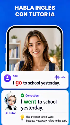 Fluza: Tutor de Idiomas IA screenshot