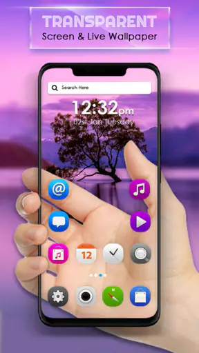 Fondo de pantalla transparente screenshot