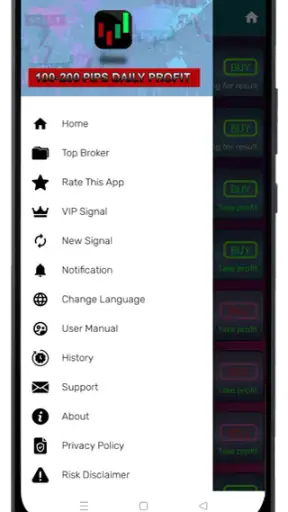 Forex Signals Pro screenshot