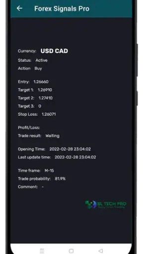 Forex Signals Pro screenshot