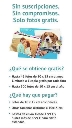 FreePrints – Imprime tus fotos screenshot