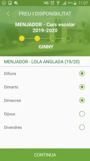 Fundesplai Inscripciones screenshot