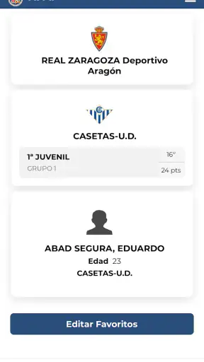 FutbolAragón screenshot