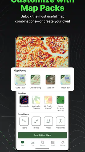 Gaia GPS (Mapas Topográficos) screenshot