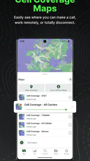 Gaia GPS (Mapas Topográficos) screenshot