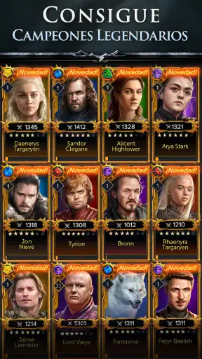 Game of Thrones: Leyendas RPG screenshot