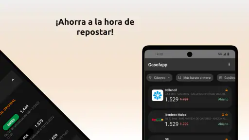 Gasofapp® - Gasolineras España screenshot