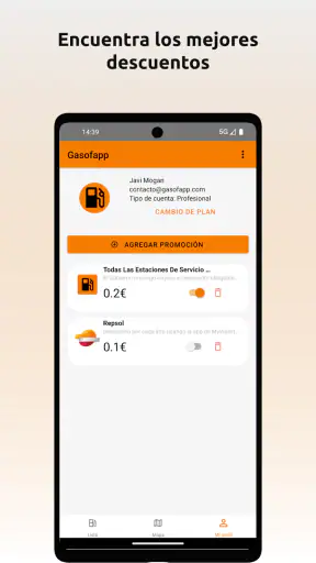 Gasofapp® - Gasolineras España screenshot
