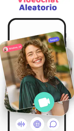 Gaze Video Chat-Amigos al Azar screenshot