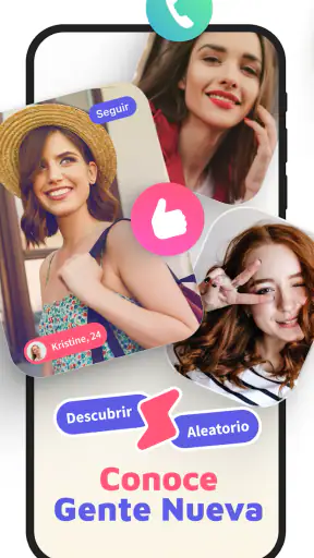 Gaze Video Chat-Amigos al Azar screenshot