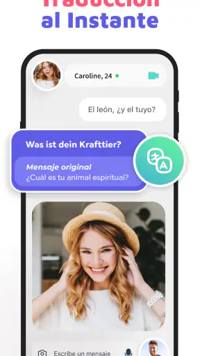 Gaze Video Chat-Amigos al Azar screenshot