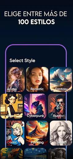 Generador de arte con IA screenshot