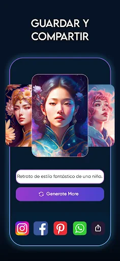 Generador de arte con IA screenshot