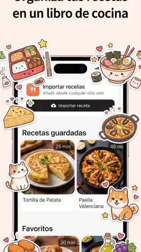 Gestor de recetas: Recipe Bro screenshot