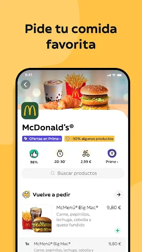 Glovo: Comida a domicilio screenshot