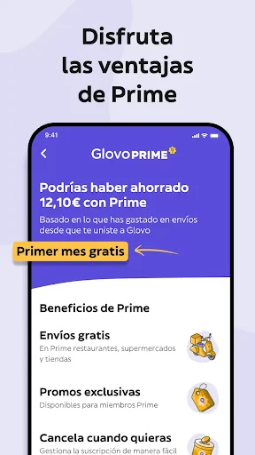 Glovo: Comida a domicilio screenshot