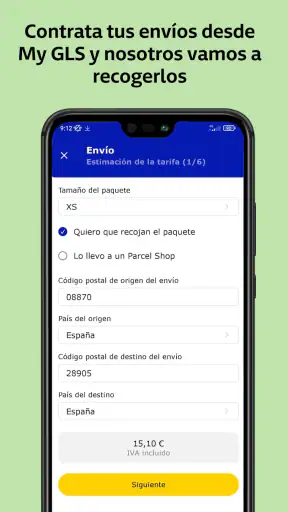 GLS - Envía y recibe paquetes screenshot