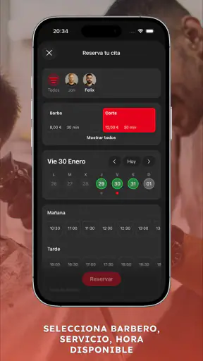 GoBarber screenshot