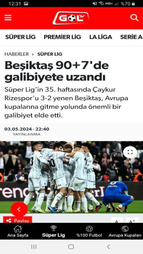 Gol TV screenshot