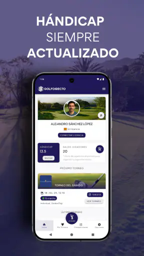 Golf Directo - Live Scoring screenshot