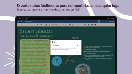 Goodnotes:AI notas, docs., PDF screenshot