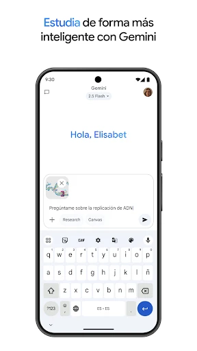 Google Gemini screenshot
