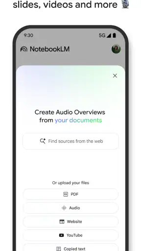 Gemini Notebook screenshot