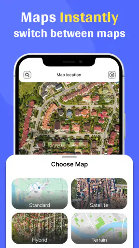 GPS Distance Land Area Measure screenshot