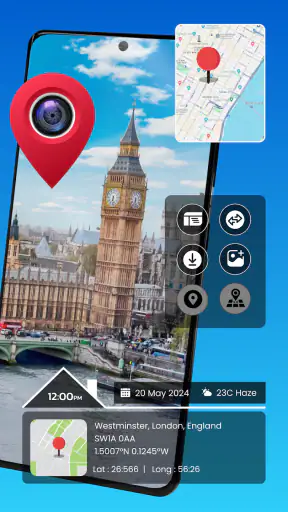 GPS Fotos: Cámara con GPS screenshot