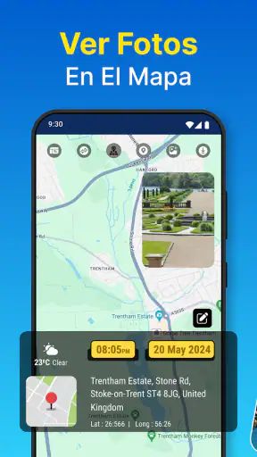 GPS Fotos: Cámara con GPS screenshot