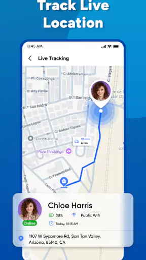 GPS Location Phone Tracker screenshot