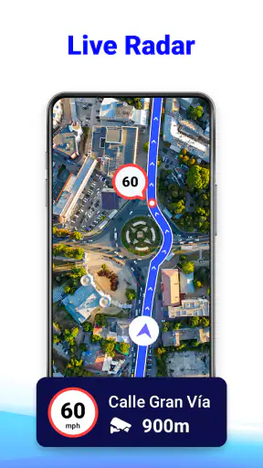 GPS Navigator: Mapa de Radar screenshot