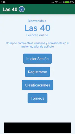 Guiñote screenshot