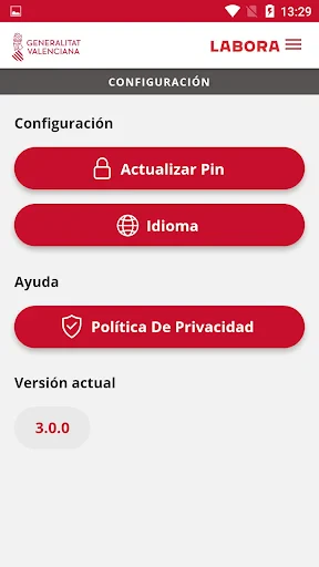 GVA PuntLABORA screenshot