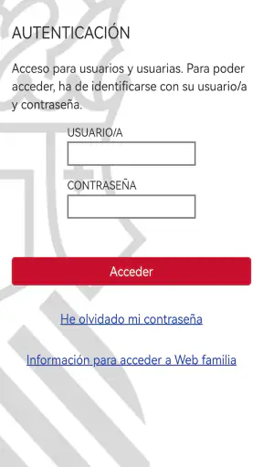 GVA Web Família 2.0 screenshot