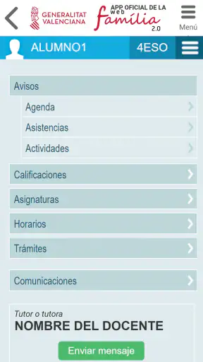 GVA Web Família 2.0 screenshot