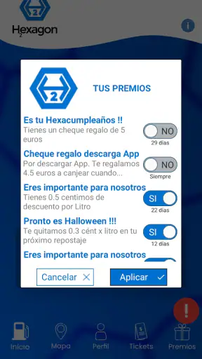 H2exagon screenshot