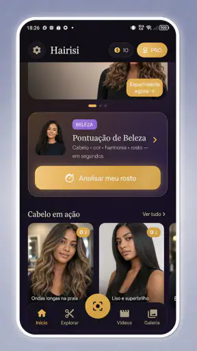 Hairisi: Peinados y Color IA screenshot