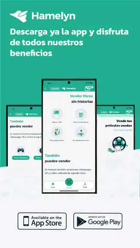 Hamelyn - Vender libros usados screenshot