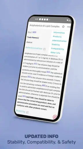 Handbook on Injectable Drugs screenshot