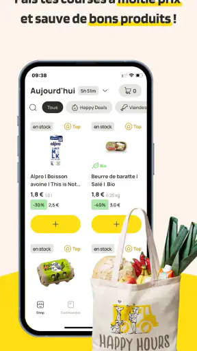 Happy Hours Market antigaspi screenshot