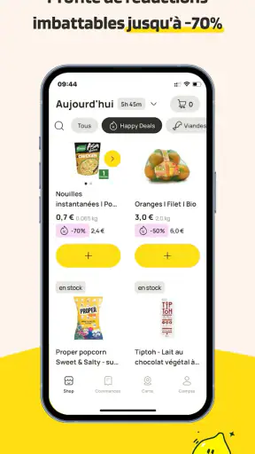 Happy Hours Market antigaspi screenshot