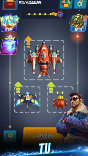 HAWK: juegos de naves screenshot