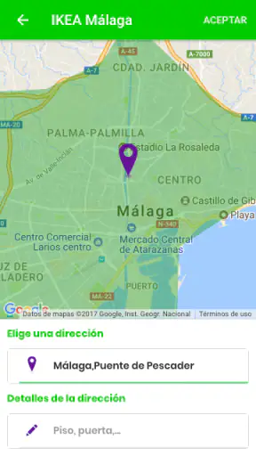 HelloVan screenshot