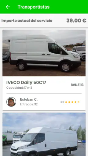 HelloVan screenshot