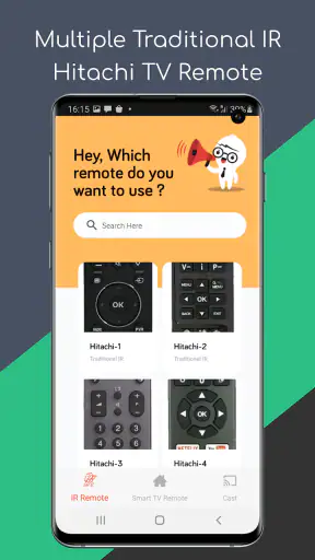 Hitachi Smart TV Remote screenshot