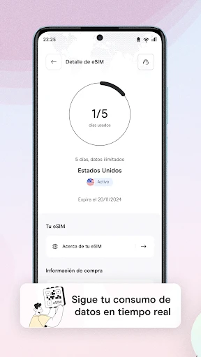 Holafly eSIM: datos ilimitados screenshot