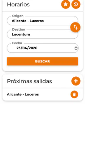 Horarios Tren, Metro y Tranvía screenshot