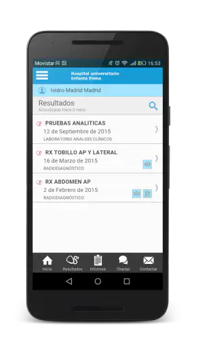 Hospital U. Infanta Elena screenshot